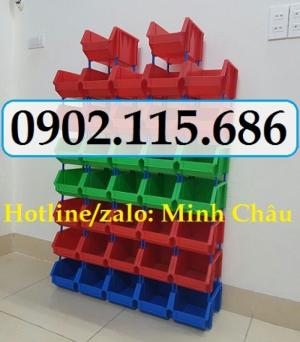 Kệ dụng cụ, khay linh kiện xếp chồng, khay đựng bulong ốc vít, hộp đựng linh kiện, hộp nhựa cơ khí,
