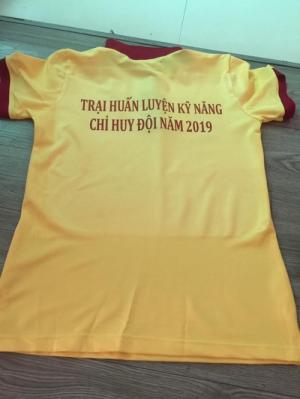 áo thun đồng phục cho trại hè