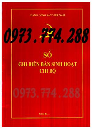 Biên bản sinh hoạt chuyên đề đảng ủy, chi bộ