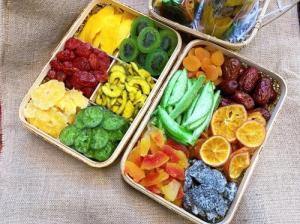 Hủ 500gr Trái cây sấy dẻo mix thập cẩm cao cấp - Food By Mama