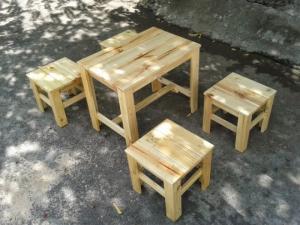 bộ bàn ghế cafe sân vườn giá tốt