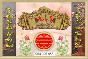 tranh 3d trang trí phòng thờ