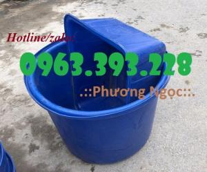 Thùng nhựa tròn dung tích lớn, thùng nhựa làm bể nước