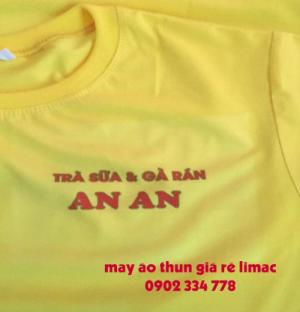 xưởng may áo thun đồng phục gà rán ấn độ