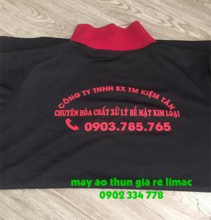 xưởng may áo thun đồng phục công ty hóa chất