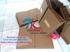 Chuyên cung cấp cuốn menu nơi làm bìa trình ký làm bìa đựng hồ sơ