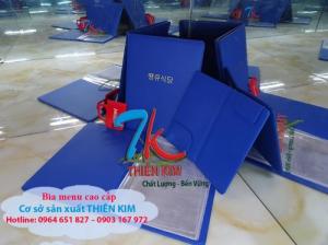 Chỗ chuyên làm menu da, nơi chuyên sản xuất menu da, xưởng cung cấp menu da, cơ sở làm menu da,