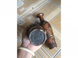 cặp bình sưu tầm bằng đồng