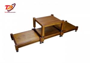 Kệ Audio TAKG05 - Kệ Âm Thanh Gỗ Gõ Đỏ TAKG05