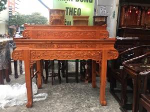 Bàn thờ 2 tầng. gỗ gõ đỏ. Minh Nhật, quận 7