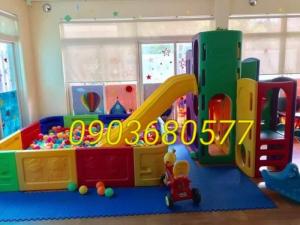 Cung cấp cầu trượt liên hoàn dành cho trẻ em mầm non