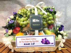 Giỏ trái cây kính viếng lãnh đạo - FSNK116