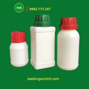 chai nhựa HDPE Ngọc Minh nhiều dung tích