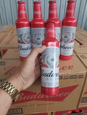 Bia budweiser chai nhôm 473ml nhập từ Mỹ