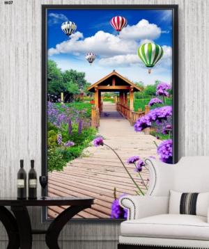 gạch tranh trang trí 3d