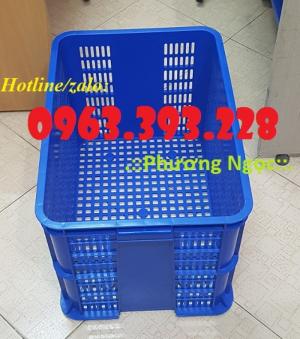 Sọt nhựa rỗng cao 39, sọt nhựa đựng hàng