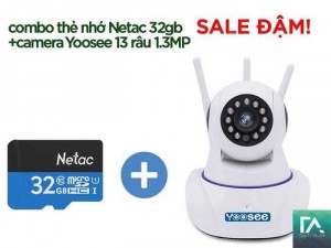 Camera 1.3 Yoosee 3 anten chất lượng tốt!