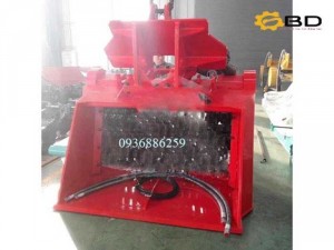 Gầu nghiền lắp máy xúc thuỷ lực OBD