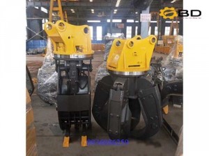 Gầu đầm, gắp, bốc xúc vật liệu OBD