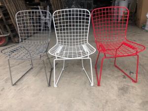 Ghế xếp chân sắt nhiều màu