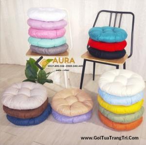 nệm ngồi hình tròn - đệm ngồi trà sữa giá sỉ 0989.040.449 - 0937.890.558 -1