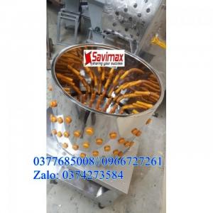 Máy vặt lông gà vịt công nghiệp bằng inox phi 50