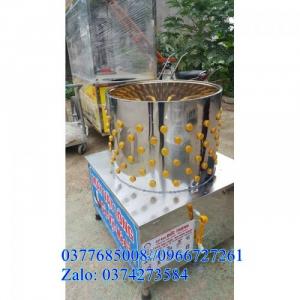 Máy vặt lông gà vịt công nghiệp bằng inox phi 50