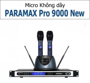 PARAMAX PRO-9000 - micro KÈM SẠC mẫu mới của hãng Paramax