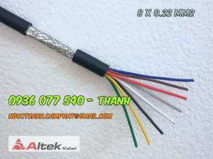 Cáp tín hiệu altek kabel 8x0.22
