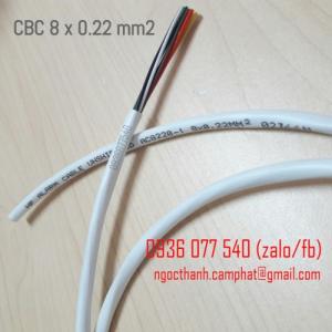 Cáp báo cháy 8x0.22 mm2 altek kabel