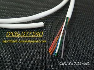 Cáp báo cháy 8x0.22 mm2 altek kabel