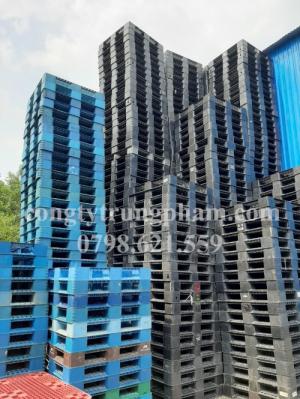 Pallet nhựa, pallet nhựa cũ - mới, cho thuê pallet