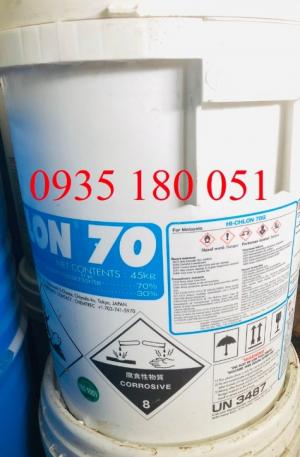 Hóa chất khử trùng, diệt khuẩn Chlorine - Calcium hypochlorite Ca(OCl)2 65 -70%