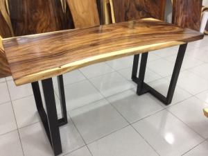 Bàn gỗ me tây nguyên tấm dài 1.56m rộng 69cm- PT25