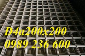 Lưới thép hàn D4a200x200; D4a150x150; D4a100x100 giá rẻ tại Hà Nội