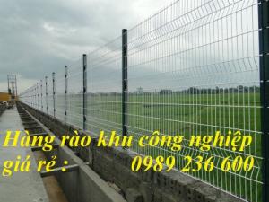 Lưới thép hàng rào D5a50x150, D5a50x200, D4a50x100, D4a50x200 mạ kẽm sơn tĩnh điện.