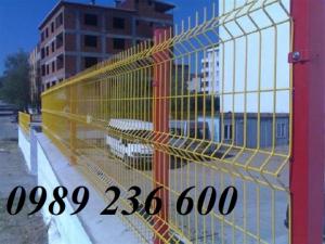 Lưới thép hàng rào D5a50x150, D5a50x200, D4a50x100, D4a50x200 mạ kẽm sơn tĩnh điện.