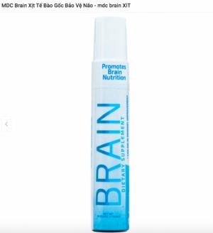 Xịt Tế Bào Gốc Bảo Vệ Não BRAIN MDC