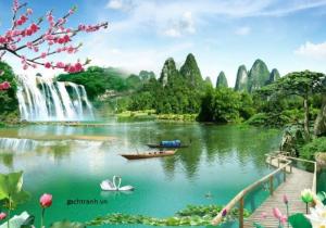 gạch 3d cao cấp đẹp cho phòng khách