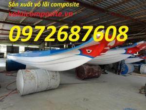 Vỏ lãi composite, thuyền composite, cano composite giá rẻ