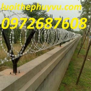 Cung cấp dây kẽm gai hình dao chống trộm giá tốt