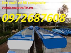 Sản xuất vỏ lãi chở hàng, vỏ lãi composite siêu tải giá rẻ nhất
