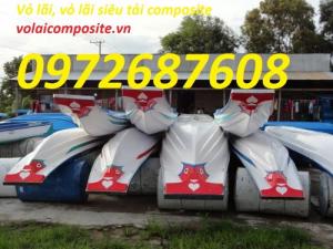 Sản xuất vỏ lãi chở hàng, vỏ lãi composite siêu tải giá rẻ nhất