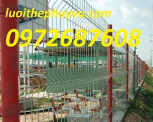 Chuyên sản xuất hàng rào mạ kẽm, hàng rào sơn tĩnh điện, hàng rào gập đầu