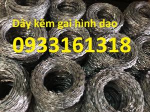 Dây thép gai hình dao bọc nhựa chống trộm giá rẻ