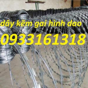 Kẽm gai hình dao, dây kẽm gai bùng nhùng giá tốt