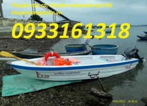 Thuyền Composite 3m, 4m, 5m dùng cho du lịch, câu cá, đánh bắt, cứu hộ giá tốt