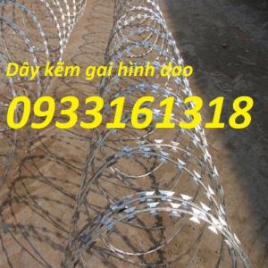 Dây thép gai hình dao chống trộm