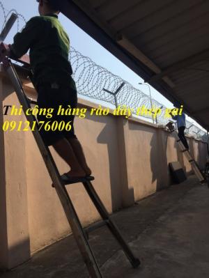 Dây thép gai hình dao giá thành tốt tại Quảng Ninh