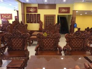 Bộ bàn ghế louis hoàn gia mẫu mới VIP – BBG345